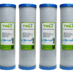 6x TWaLa 10mikron Aktivkohleblock Trinkwasserfilter 10Zoll Wasserfilter