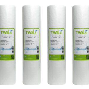 6x TWaLa 1mikron Sediment Trinkwasserfilter 10/Zoll Wasserfilter